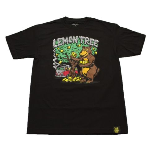 Lemon Bear T-shirt Black by Lemon Life SC