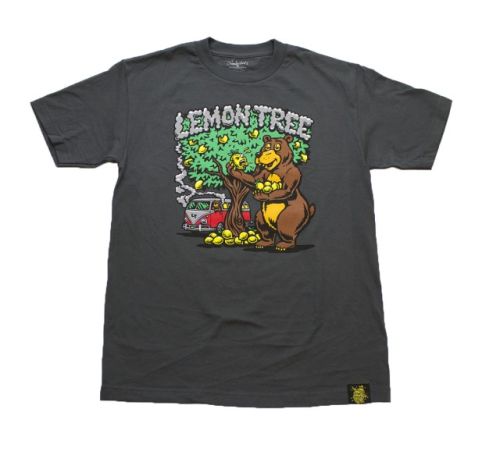 Lemon Bear T-shirt Grey by Lemon Life SC