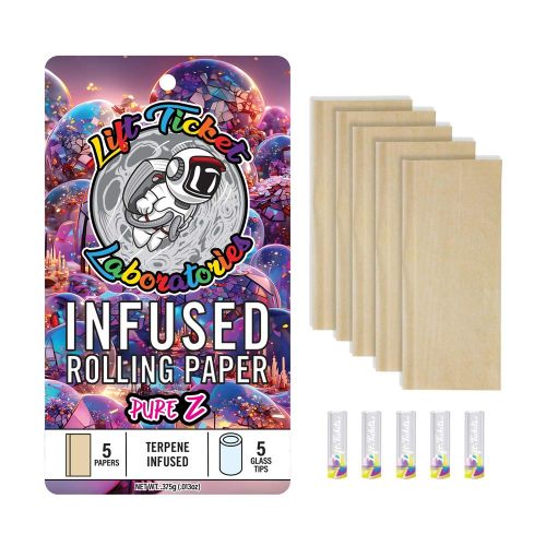 Lift Tickets Pure Z Infused Rolling Papers