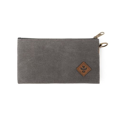 The Broker (Canvas Collection) Money Bag with Velcro & Zip by Revelry