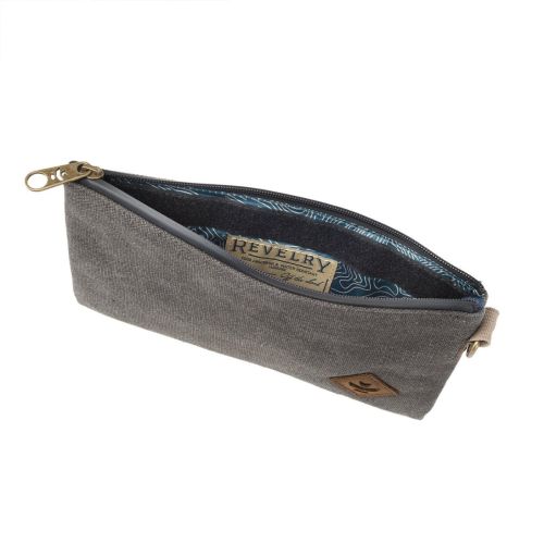 The Broker (Canvas Collection) Money Bag with Velcro & Zip by Revelry