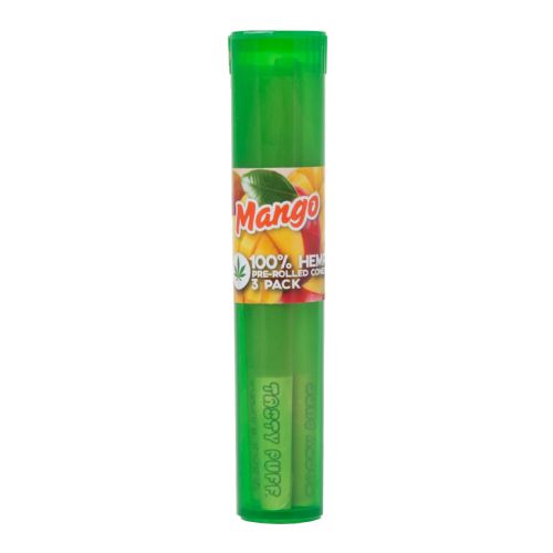 Mango Flavoured Pre-Rolled Cones By Tasty Puffs 