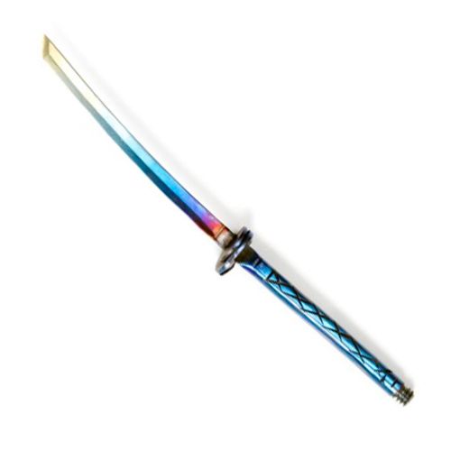 Master Katana (Rainbow) - Threaded End Custom Tools by Happy Daddy Tools