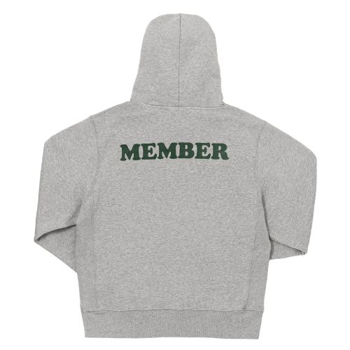 Member Oversized Hoodie by The Smoker's Club - Grey