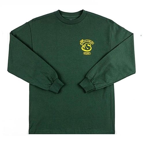 Member Long Sleeve T-Shirt by The Smoker's Club - Green