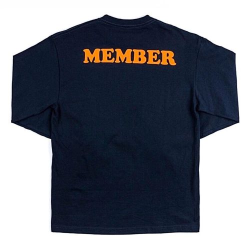 Member Long Sleeve T-Shirt by The Smoker's Club - Navy