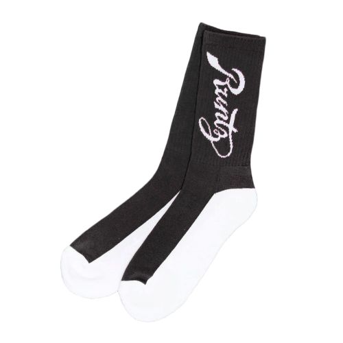 Runtz Premium Crew Socks - Black & White