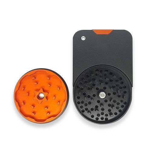 A1 Compact Grinder Neon Orange by Fibonacci Grinders