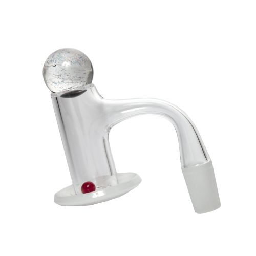 Opaque Blender Quartz Banger with Slurper Set by Privileged Lungs 