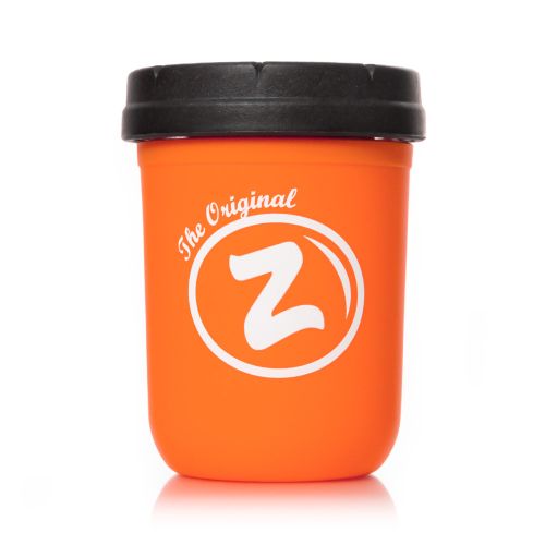 The Original Z8oz Mason Stash Jar by RE:STASH - Orange