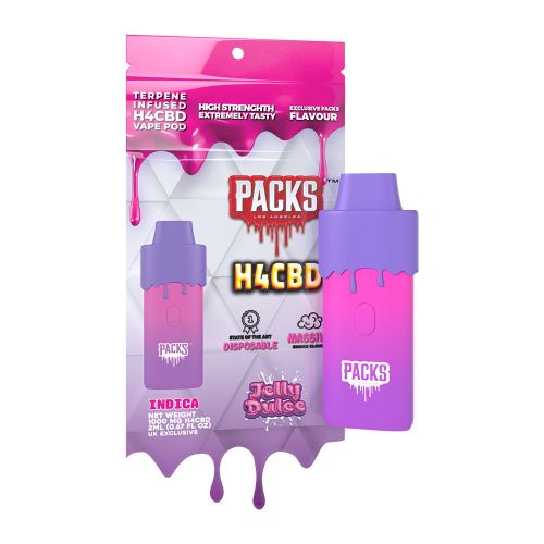 Packs by Packwoods H4CBD Disposable Vape Jelly Dulce