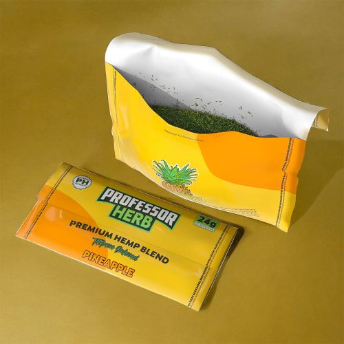 Professor Herb Pineapple Hemp Smoking Blend 1400mg CBD