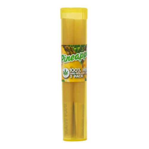 Pineapple Flavoured Pre-Rolled Cones By Tasty Puffs