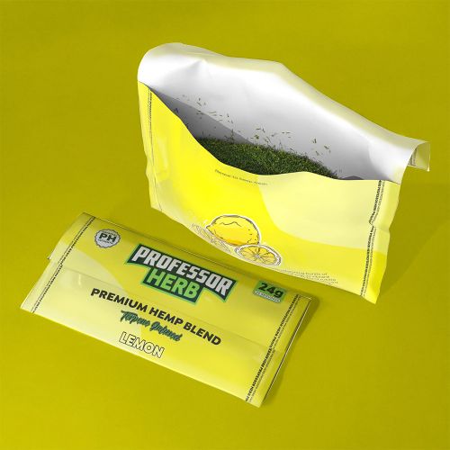 Professor Herb Lemon Hemp Smoking Blend 1400mg CBD