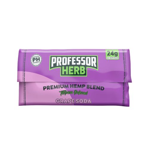 Professor Herb Grape Soda Hemp Smoking Blend 1400mg CBD
