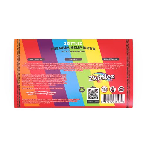 Professor Herb Hemp Smoking Blend 1200mg CBD -Zkittlez