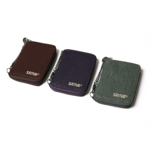 Hemp Wallet with Chain by Sativa Bags