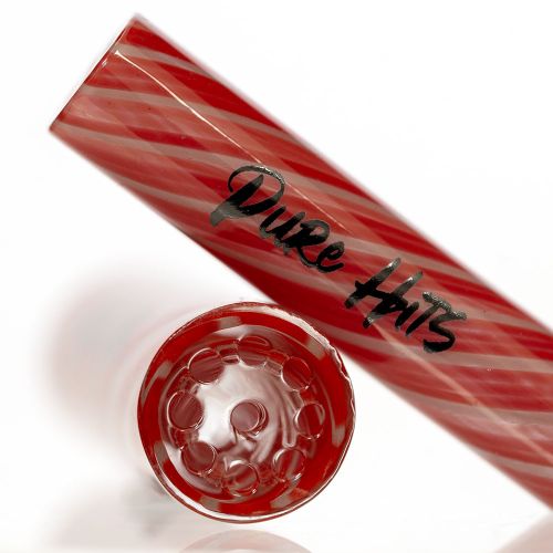 Pure Hits Tip Glass Filter Tip Grey Deep Red 
