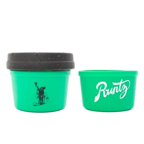 Green & Black 4oz Pure Sativa Sadhu Mason Stash Jar by RE:STASH