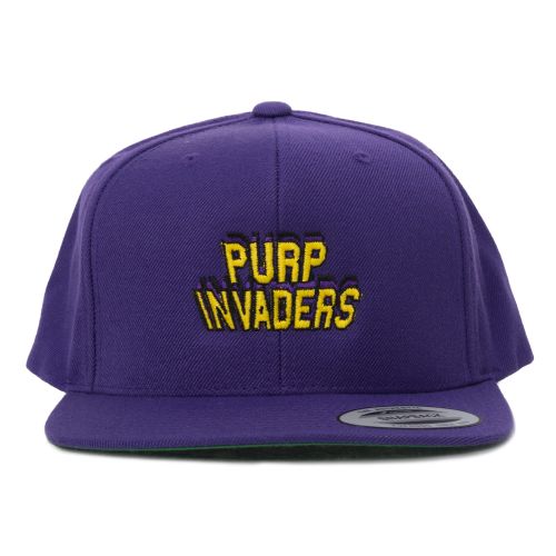 Purp Invaders SnapBack Cap by The Smoker's Club