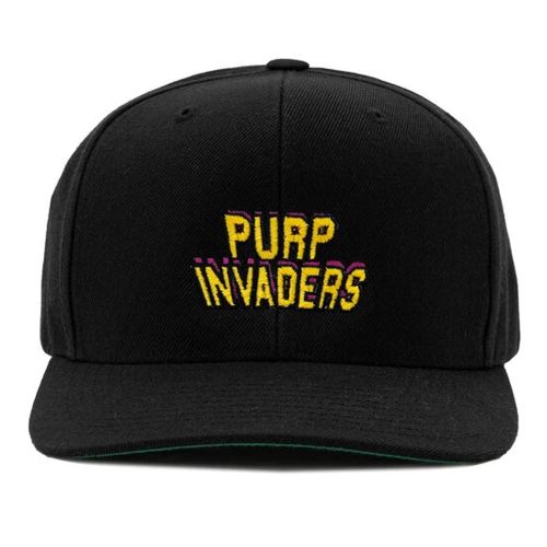 Purp Invaders SnapBack Cap by The Smoker's Club