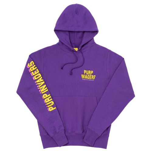 Purp Invaders Core Hoodie by The Smoker's Club - Purple