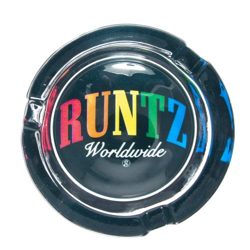 Rainbow Glass Ashtray By Runtz