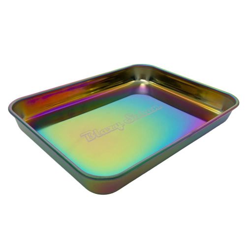 Rainbow Stainless Steel Rolling Tray by Blazy Susan