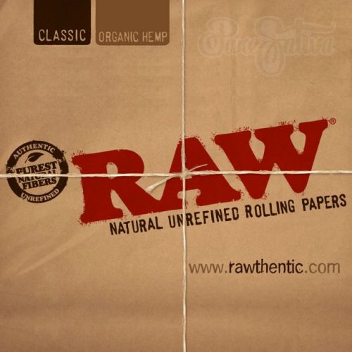 RAW Classic SuperNatural 12 Inch Rolling Papers (20/Papers, 20/Box)