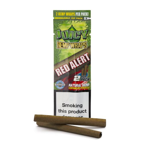 Red Alert Blunt by Jays Hemp Wraps (Tobacco Free)