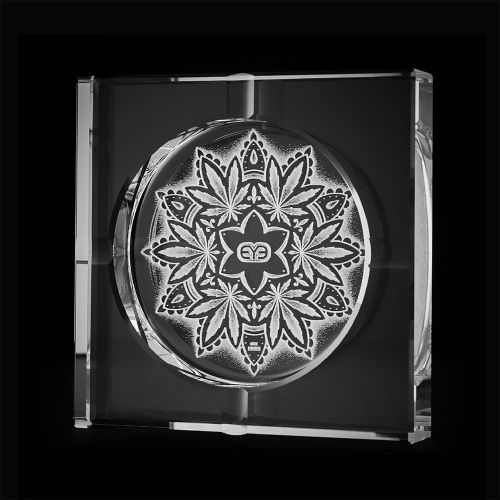 Mandala Hashtray Red Eye
