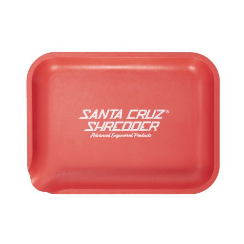 Hemp Rolling Tray by Santa Cruz Shredder - (Red)