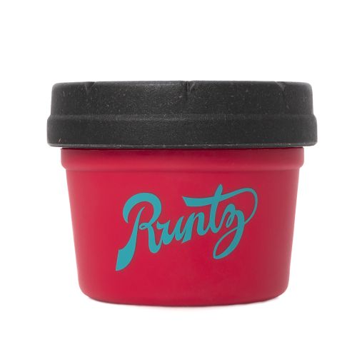 Red & Teal 4oz Runtz Mason Stash Jar by RE:STASH