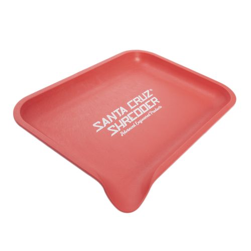 Hemp Rolling Tray by Santa Cruz Shredder - (Red)