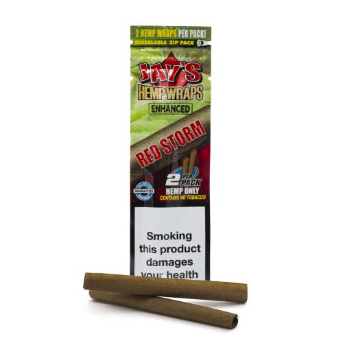 Red Storm Blunt by Jays Hemp Wraps (Tobacco Free)