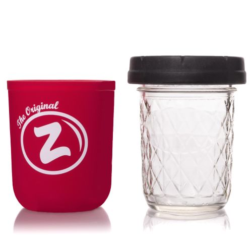 Red Zkittlez 8oz Mason Stash Jar by RE:STASH