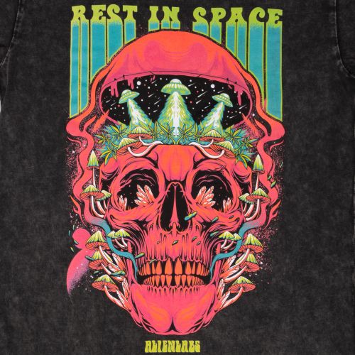 Rest In Space T-Shirt by Alien Labs  Stone Washed