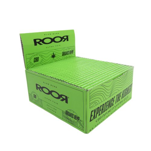 Roor CBD Gum Organic Hemp Rolling Papers