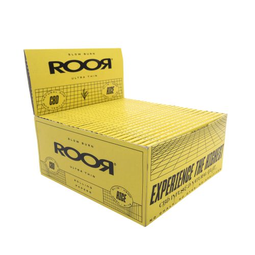 Roor CBD Rice Hemp Rolling Papers