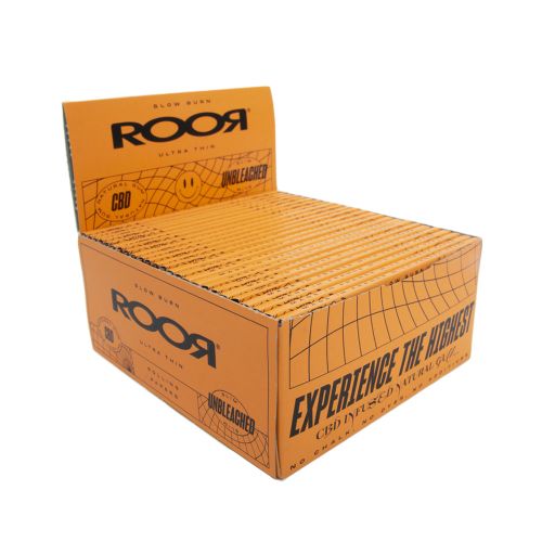 ROOR CBD Gum Unbleached Papers Slim Rolling Papers