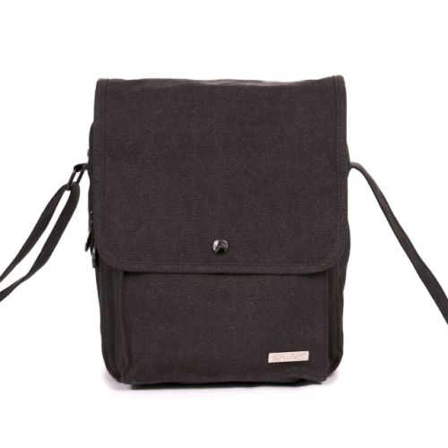 Hemp Medium Messenger Shoulder Bag by Sativa Bags