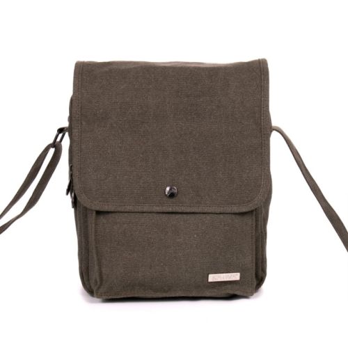Hemp Medium Messenger Shoulder Bag by Sativa Bags