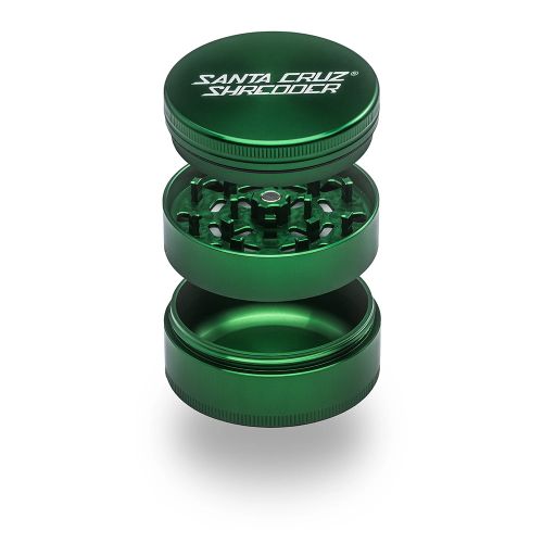 Large 3 Piece Gloss Herb Grinders by Santa Cruz Shredder