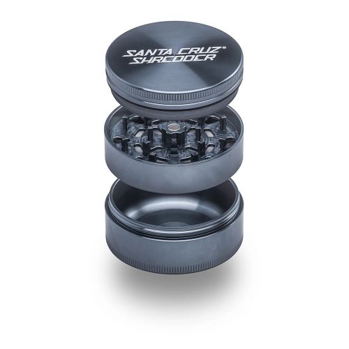 Large 3 Piece Gloss Herb Grinders by Santa Cruz Shredder