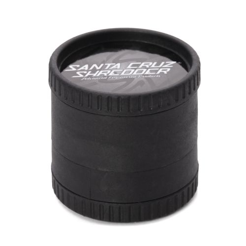 Black 4-Piece Hemp Grinder by Santa Cruz Shredder