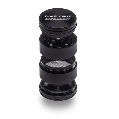 Small 4 Piece Gloss Herb Grinders by Santa Cruz Shredder