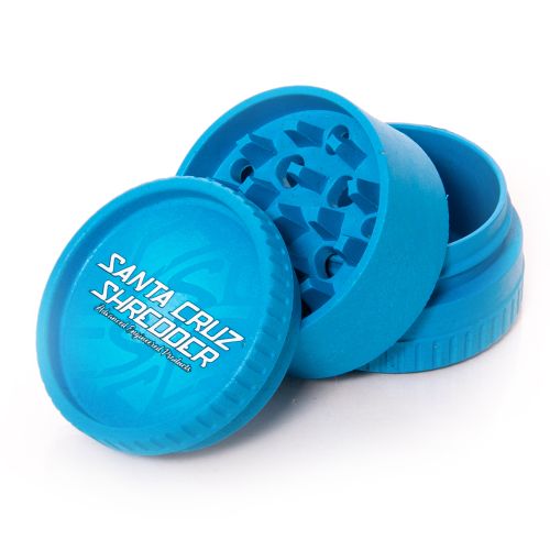 Santa Cruz Shredder Hemp Grinder - 3 Piece (Blue x1)