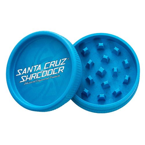 Santa Cruz Shredder Hemp Grinder 2 Piece (Blue x1)