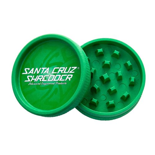 Santa Cruz Shredder Hemp Grinder 2 Piece (Green x1)