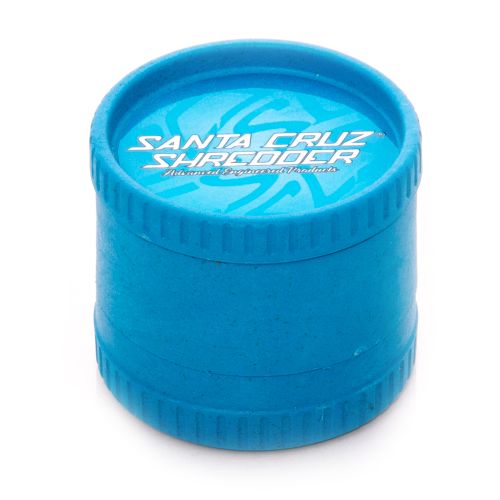 Santa Cruz Shredder Hemp Grinder - 3 Piece (Blue x1)